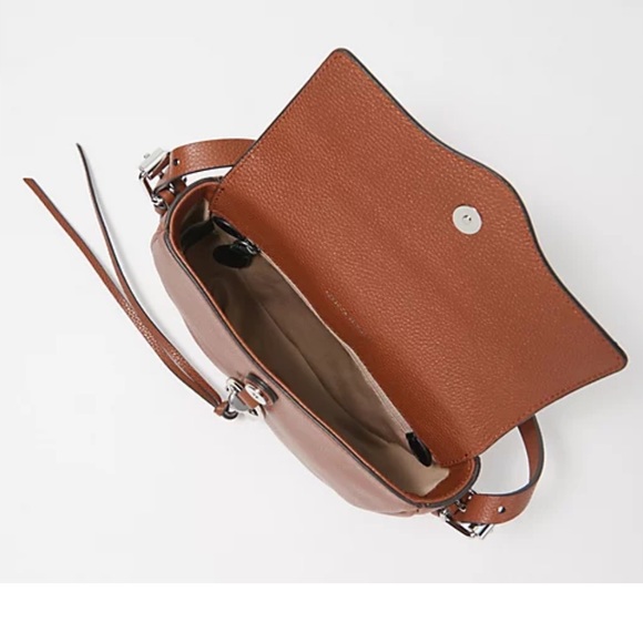 NWT Rebecca Minkoff Megan Mini Saddle Crossbody - Picture 2 of 7
